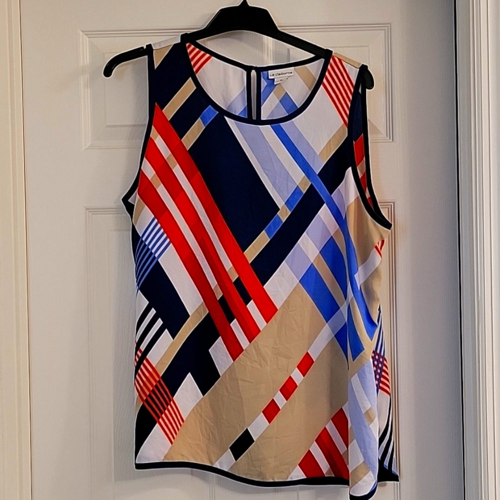 Liz Claiborne sleeveless top